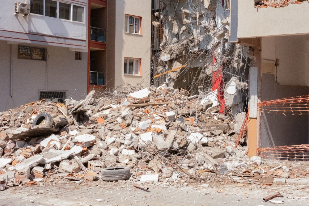 construction debris removal
